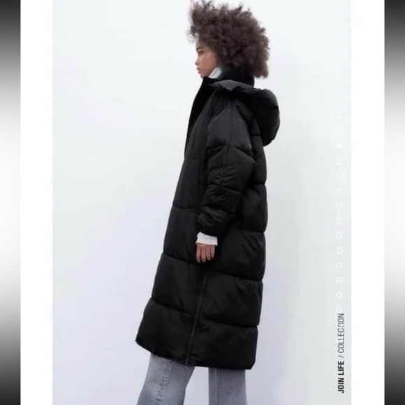 Zara extra long puffer - Picture 5 of 5